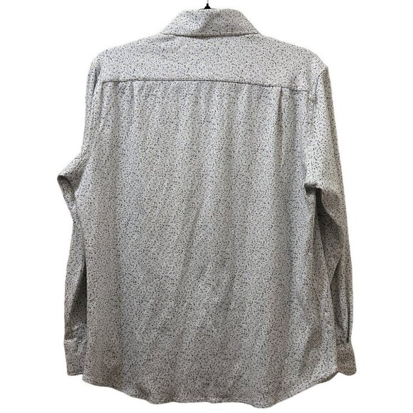 2/$30 ZNT18 Button Down Shirt Mens 16.5 32/33 Soft Stretch Office Casual Preppy - Picture 3 of 10
